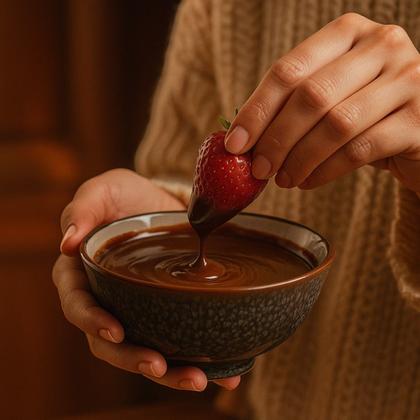 Imagem de Kit 04 Bowl Tigela Cumbuca Cerâmica Folhagem Verde Pequeno