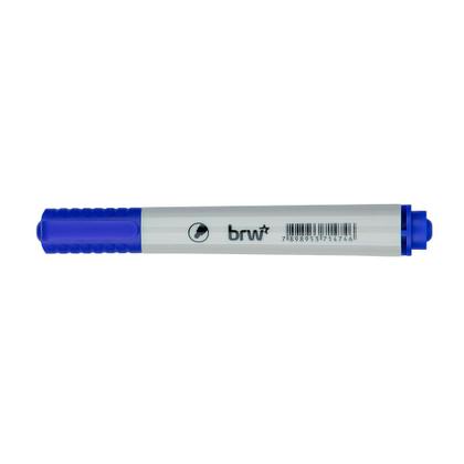 Imagem de Kit 04 Caneta Pincel Marcador Quadro Branco Recarregável Lousa Flip Chart Colorido Brw