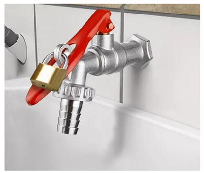 Imagem de Kit 04 Pçs Torneira Jardim Esfera com Porta Cadeado - 1/4 Volta