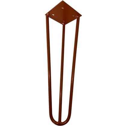 Imagem de Kit 04 Pés de Ferro Aço Hairpin Legs 45 cm Bronze A01 Sofá Móveis Mesa - Inoviza