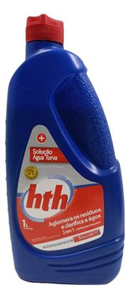 Imagem de Kit 04 Solução Água Turva Hth 1 Litro Super Decantador