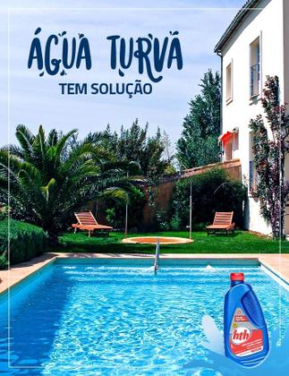 Imagem de Kit 04 Solução Água Turva Hth 1 Litro Super Decantador