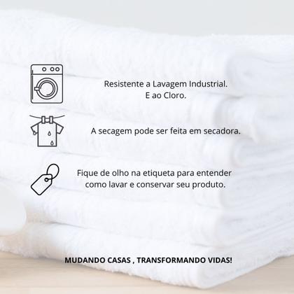 Imagem de Kit 04 Toalhas de Banho Hotel Profissional Teka Monaco 380g