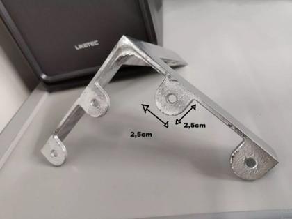 Imagem de Kit 04 Tripé Alumínio Para Móveis, Sofás Poltronas 15cm