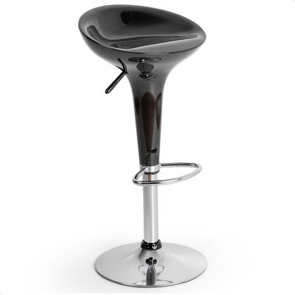 Imagem de Kit 04 Un Banquetas Giratória Alta Tulipa Lotus Assento Abs prime.office P010