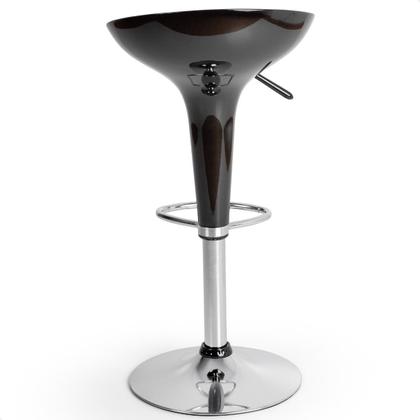 Imagem de Kit 04 Un Banquetas Giratória Alta Tulipa Lotus Assento Abs prime.office P010