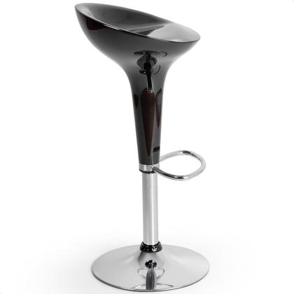 Imagem de Kit 04 Un Banquetas Giratória Alta Tulipa Lotus Assento Abs prime.office P010