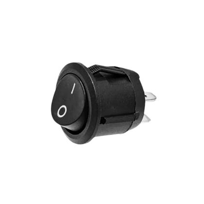 Imagem de Kit 05 Botão Interruptor Liga Desliga Redondo Várias Cores