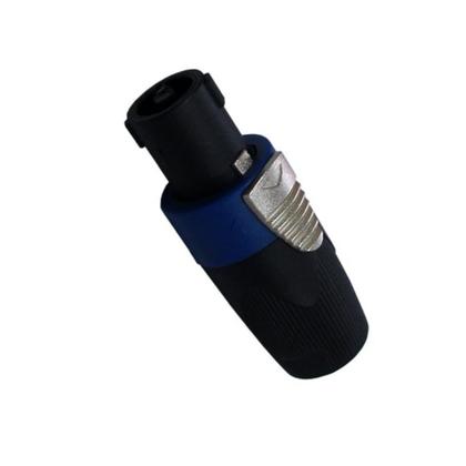 Imagem de kit 05 Conector Speakon Macho Para Cabo Wireconex WC-605 4 Polos