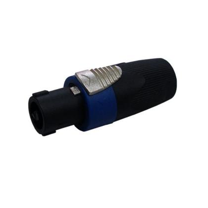 Imagem de kit 05 Conector Speakon Macho Para Cabo Wireconex WC-605 4 Polos