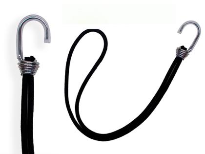 Imagem de Kit 05 Elásticos Extensor Borracha p/ Caminhão Carreta PRETO