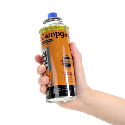 Imagem de Kit 05 Latas Refil Gás Butano Campgás P/ Fogareiro Maçarico