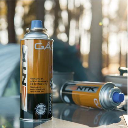 Imagem de Kit 05 Latas Refil Gás Butano Campgás P/ Fogareiro Maçarico