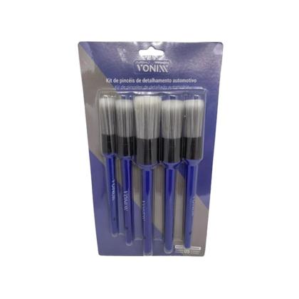 Imagem de Kit 05 Pincéis Detalhamento Interno Vonixx