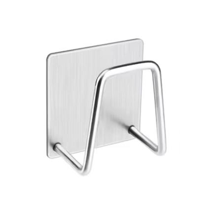 Imagem de Kit 05 x Suporte Gancho Pia Porta Esponja Inox com adesivo