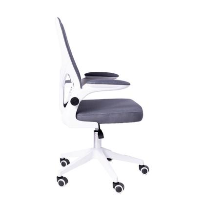 Imagem de Kit 06 Cadeiras Escritório Rodizio Office Bytes Cinza