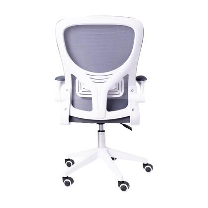 Imagem de Kit 06 Cadeiras Escritório Rodizio Office Bytes Cinza