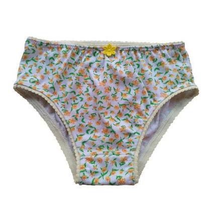 Imagem de Kit 06 Calcinhas Infantil Estampada Algodão Reforçada GG