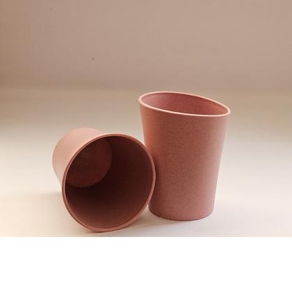 Imagem de Kit 06 Copos Plastico Duro Resistente Bebidas 300ml Rosa