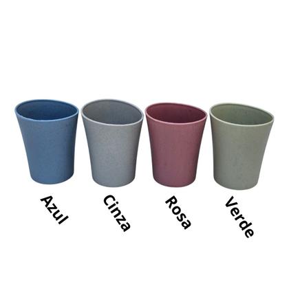 Imagem de Kit 06 Copos Plastico Duro Resistente Bebidas 300ml Rosa