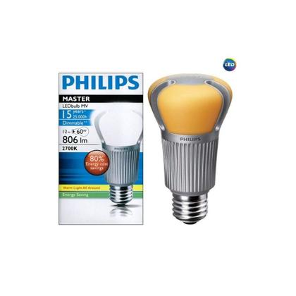 Imagem de Kit 06 lâmpada bulbo led a60 12w 220v 2700k dimeriz. philips