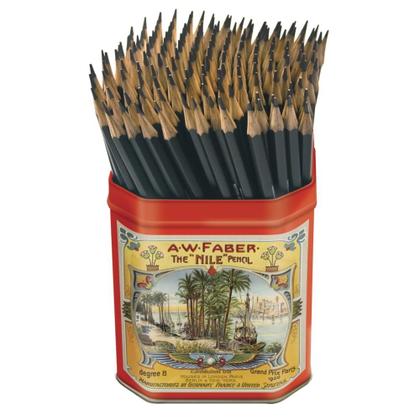 Imagem de Kit 06 Lápis Preto Nº2 Max Sextavado 1205 HB Faber Castell