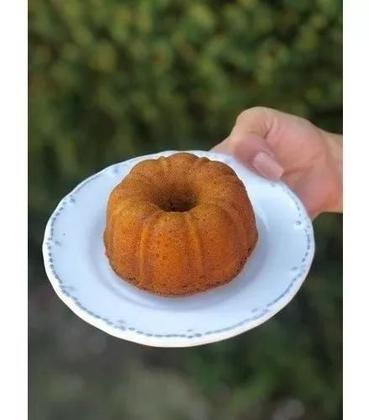 Imagem de Kit 06 Mini Formas Suíça Decorada Nº 1 8,5x4 Bolo Pudim Doce