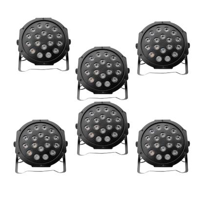 Imagem de Kit 06 par leds 18 leds uv st18uv