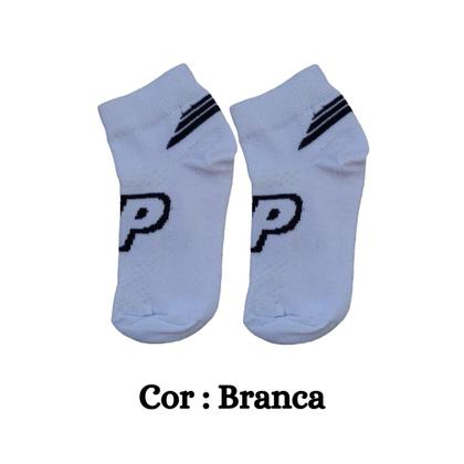 Imagem de Kit 06 Pares Meias Soquete Cano Curto Invisível Feminina Trabalhada Com Elastano Algodão Original Apollo