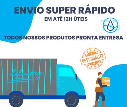 Imagem de Kit 06 Pçs Torneira Jardim Esfera com Porta Cadeado - 1/4 Volta