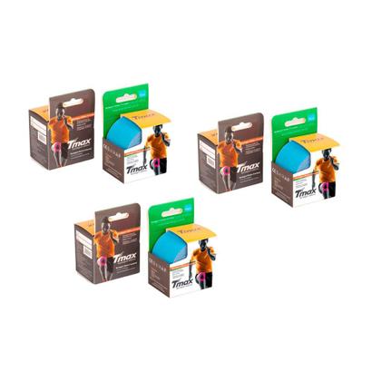 Imagem de KIT 06 Rolos de Bandagem Elástica Adesiva Tmax 5cm x 5m