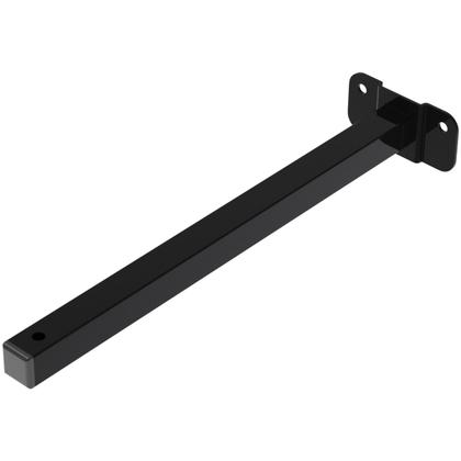 Imagem de Kit 06 SUPORTES REFLETOR LED BASE RETA BANNER FACHADA BRAÇO 30 cm