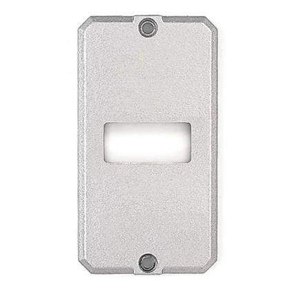 Imagem de Kit 06 Tampa Condulete 1 Posto 1 Tomada RJ45 3/4' Alumínio