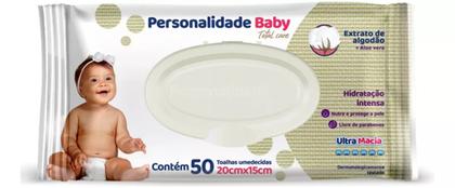 Imagem de Kit 06 Toalha Umedecida Personalidade Baby 50 Un. - Eurofral