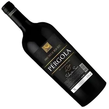 Imagem de Kit 06 Vinho Tinto Seco Seleção Pérgola Garrafa 1l