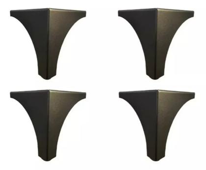 Imagem de Kit 07 Pés Curve De 12cm P/ Sofá, Poltrona Pronta Entrega