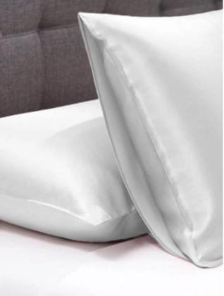 Imagem de Kit 08 Fronhas de Cetim Anti Frizz Luxo ( 4 pares ) 65 x 50