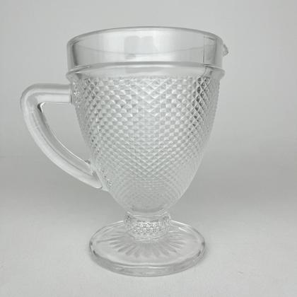 Imagem de Kit 08 Jarras Vidro Bico de Jaca Transparente 1l Buffet Bar