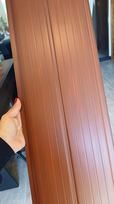 Imagem de Kit 08 Placa De Forro Pvc Jatobá Imbuia Amadeirado 0.80x0.20