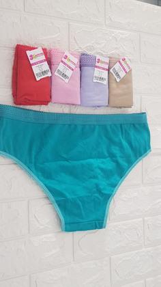 Imagem de Kit 09 Calcinhas Tangão Bornel Cotton Liso (150)