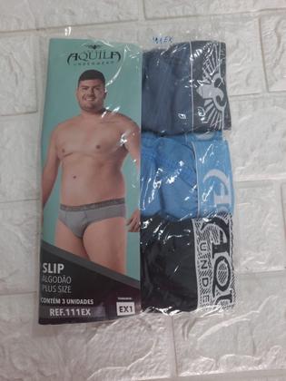 Imagem de Kit 09 Cuecas Slip Exposto (111EX)