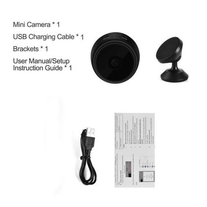 Imagem de Kit 1/2/3/4 Câmeras A9 HD Mini com visão noturna Wifi Câmera 1080P Vigilância