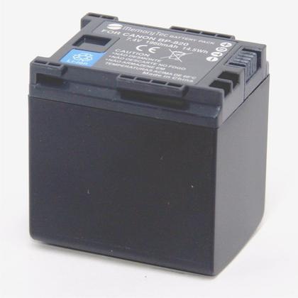 Imagem de Kit 1 bateria bp-820 p/ canon + carre bp-808