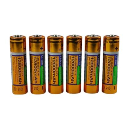 Imagem de Kit 1 Carregador duplo Lanterna Tática + 6 Baterias 18650 3.7v 12800mah