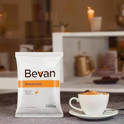 Imagem de Kit 1 Chocolate 1 Cappuccino e 1 Leite Em Pó Solúvel Bevan 1 Kg