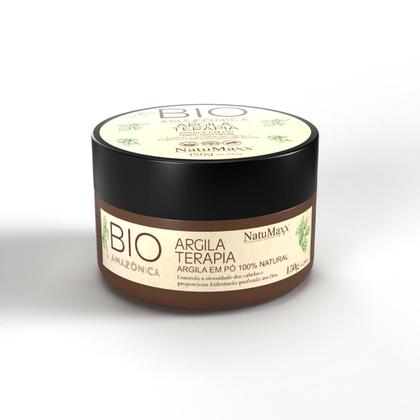 Imagem de Kit 1 Escova Progressiva 1L + Shampoo 1L + 1 Argila Capilar em Pó Bio Amazônica Natumaxx