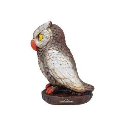 Imagem de Kit 1 Gavião 2 Corujas Espanta Pombo E Passarinhos Decoração - Várias Variedades