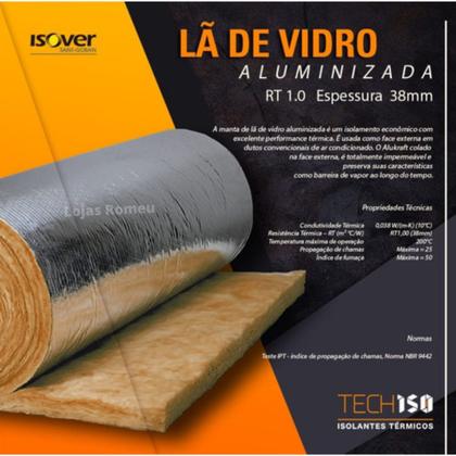 Imagem de Kit 1 Lã De Vidro 56hlq Eletrolux