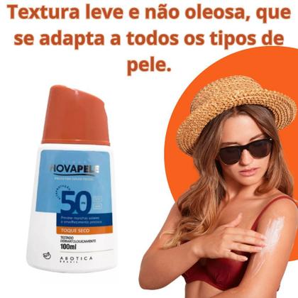 Imagem de Kit 1 Máscara Peel Off Black Intenso + 2 Protetor Solar Nova Pele 50 FPS