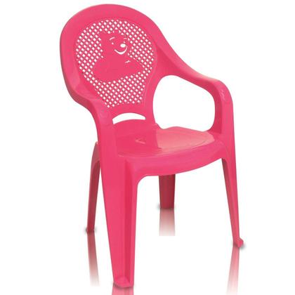 Imagem de Kit 1 Mesa e 2 cadeira Infantil Rosa Perfeita Para Crianças Brincar, Estudar e Comer Antares
